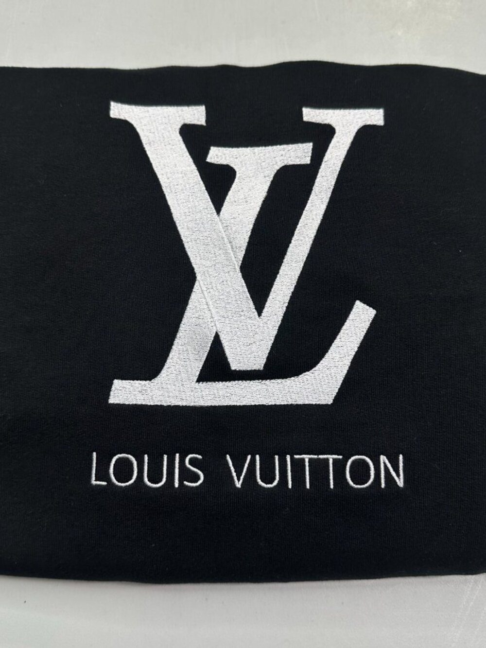 Louis Vuitton Logo HOODIE Embroidered ADULT Unisex Sweatshirt Fashion Gift